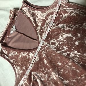 Candies' pink halter top, sz Small